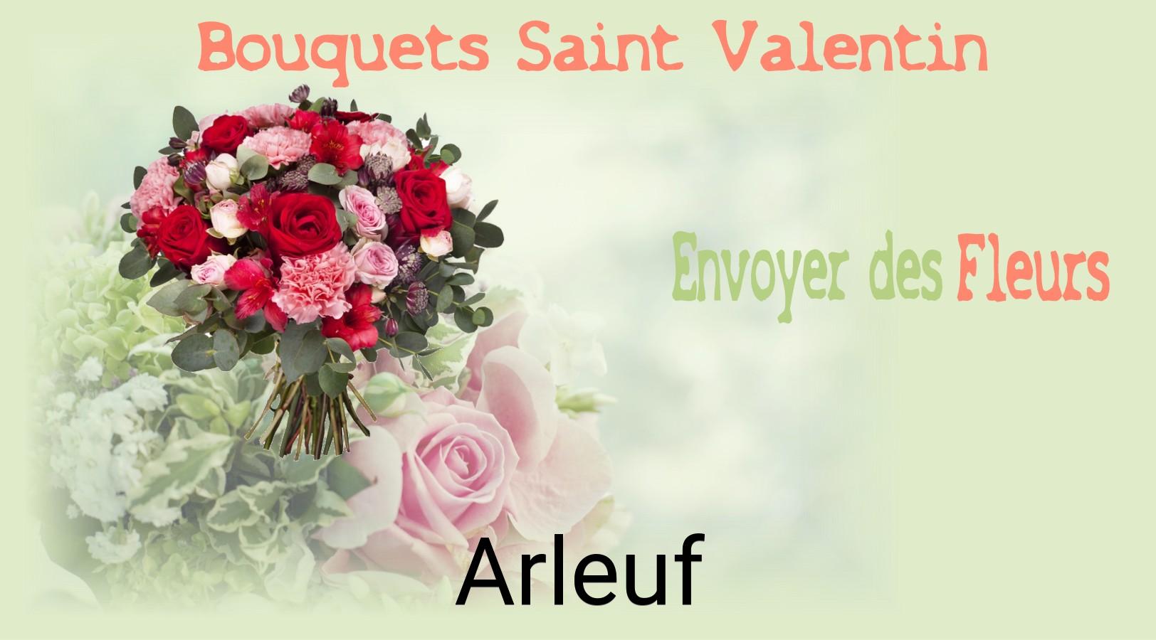 Roses de Saint-Valentin livrées à Arleuf